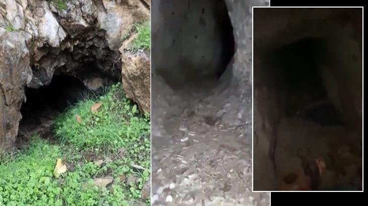 MSB paylaştı! Mehmetçik’in kamerasından inlerine giriş anları