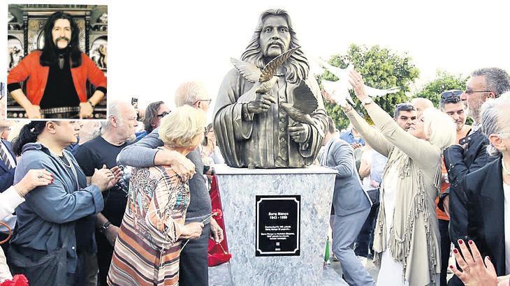 Barış Manço’nun büstü açıldı