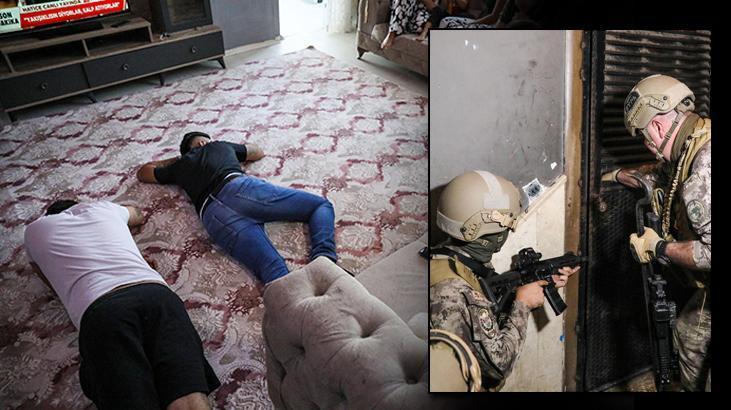 Uyuşturucu baskınında polis kapıyı kırdı: Anahtarı yok o yüzden açamadık