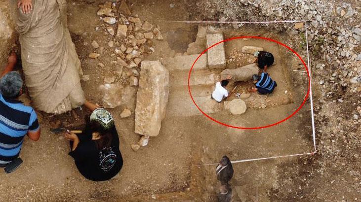 İlçeyi heyecanlandıran keşif! İlk kez bulundu