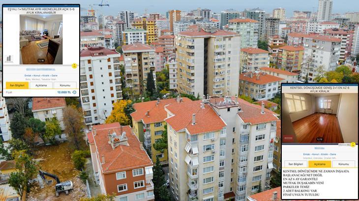 Ev sahiplerinin yeni yöntemi pes dedirtti! Yıkım öncesi kiralık daire
