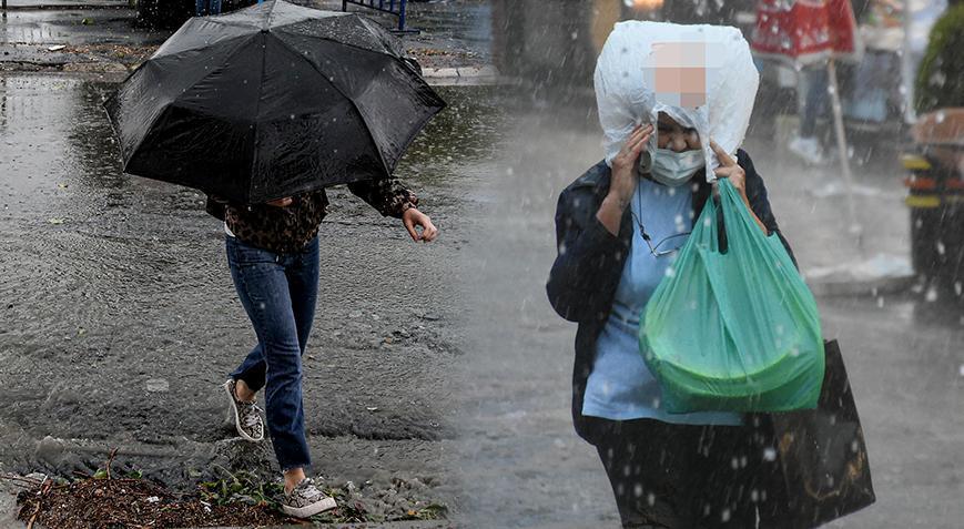 Meteoroloji harita yayımladı: İstanbullular dikkat! Saatler içinde sıcaklıklar 10 derece düşecek