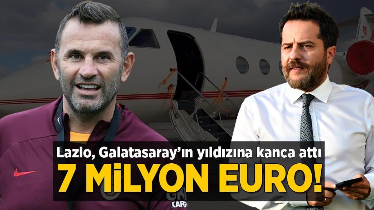 Lazio’dan Galatasaray’ın yıldızına 7 milyon euro! Transfer için kapıyı çaldılar