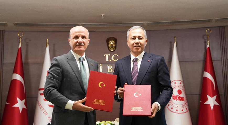 YÖK ve İçişleri Bakanlığı arasında iş birliği protokolü