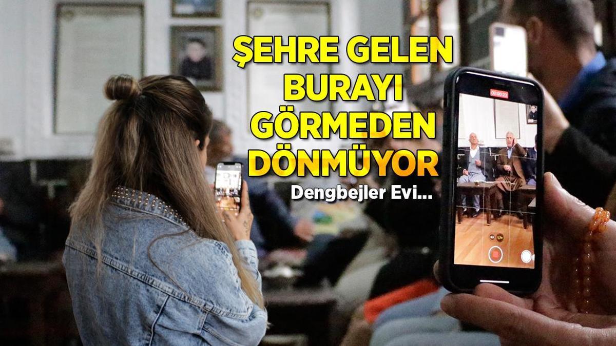 Şehre gelen burayı görmeden dönmüyor! Dengbejler Evi