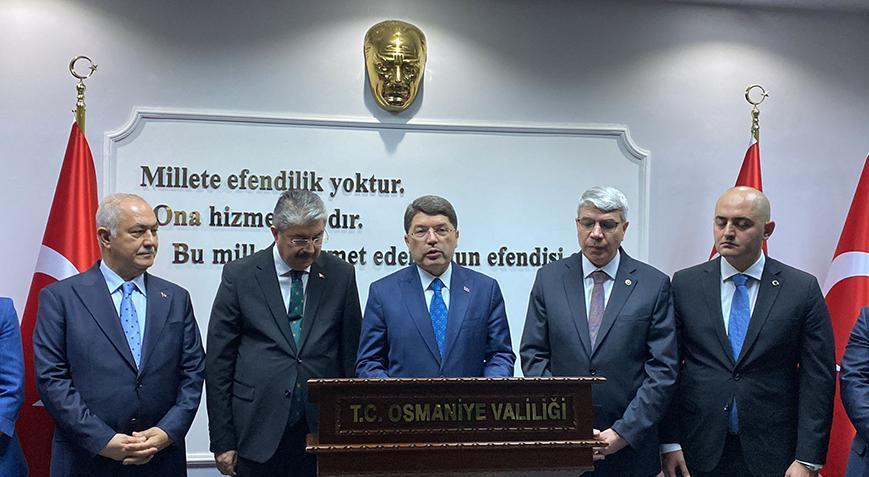 Adalet Bakanı Yılmaz Tunç, Osmaniye’de temaslarda bulundu