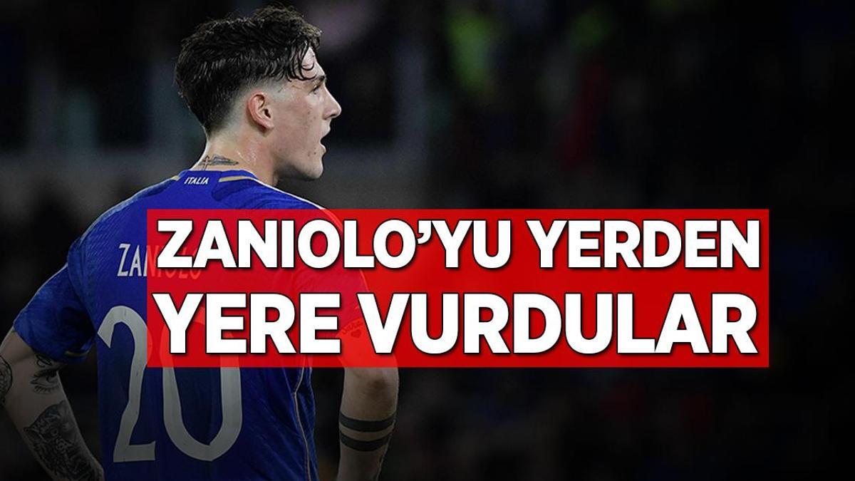 İtalyanlar Zaniolo’yu yerden yere vurdu! Roma’da taraftarlardan büyük tepki