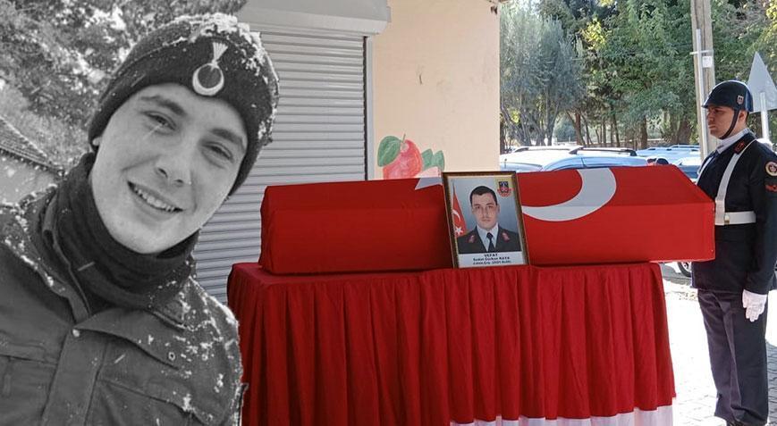 Kazada ölen uzman çavuş, son yolculuğuna uğurlandı