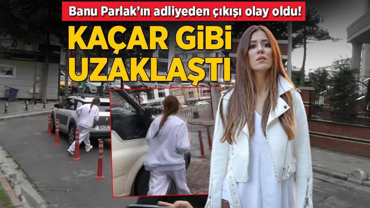 Son dakika… Gözaltına alınan Banu Parlak serbest! Adliyeden koşarak uzaklaştı