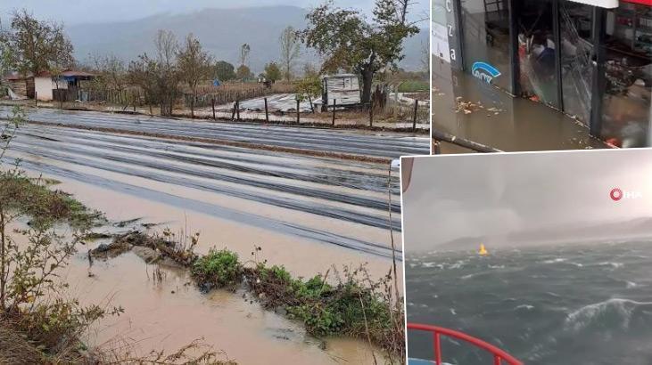 İzmir’de hortum, Aydın ve Çanakkale’de yağmur… Fırtına ve sağanak birçok ili etkiledi!
