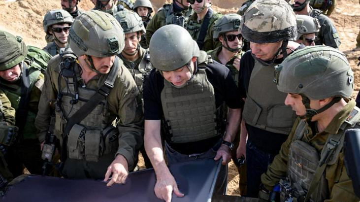 7 Ekim’den bu yana ilk kez ziyaret etti! Netanyahu’dan rehine açıklaması