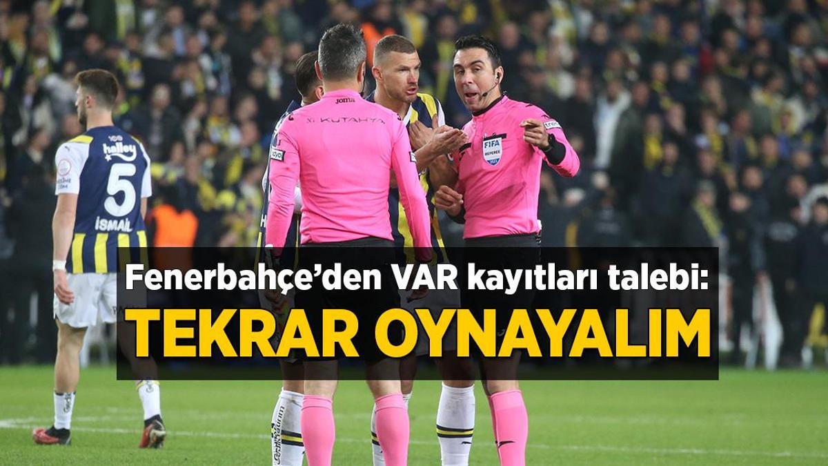 Fenerbahçe’den VAR kayıtları talebi! ‘Yeniden oynamaya hazırız’