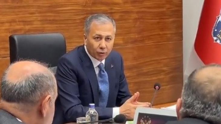 Bakan Yerlikaya, emniyet mensuplarıyla ‘suç örgütleri’ konulu toplantı yaptı