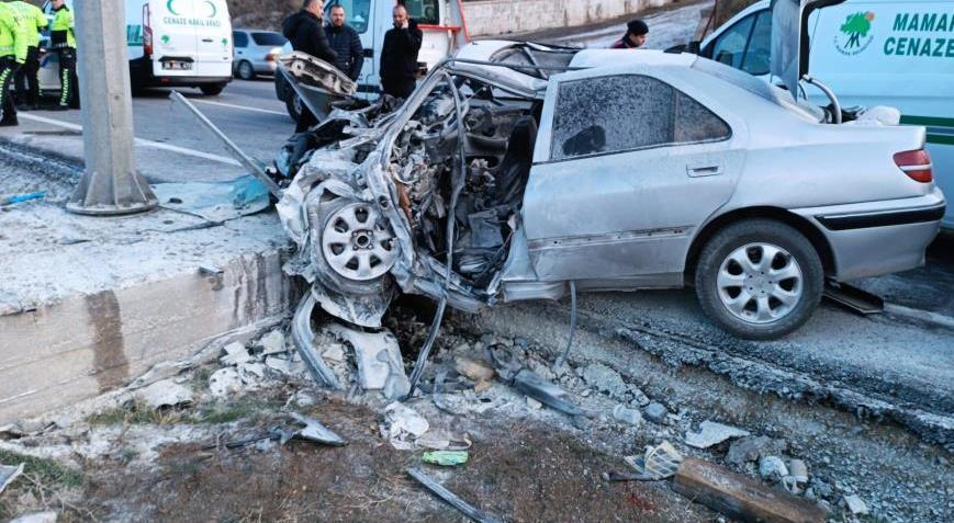 Ankara’da korkunç kaza! Aynı aileden 3 kişi öldü, 1 bebek yaralandı
