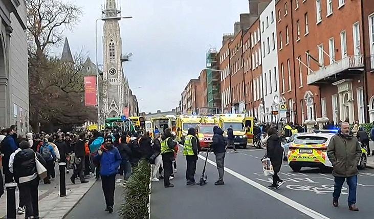 Dublin savaş alanına döndü, İrlanda şoka sürüklendi!