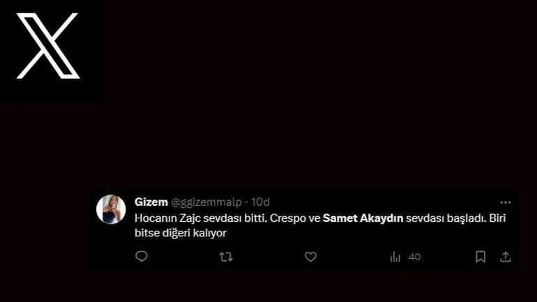 Can Keleş'ten bir ilk! Fenerbahçe taraftarlarından Samet Akaydin'a tepki