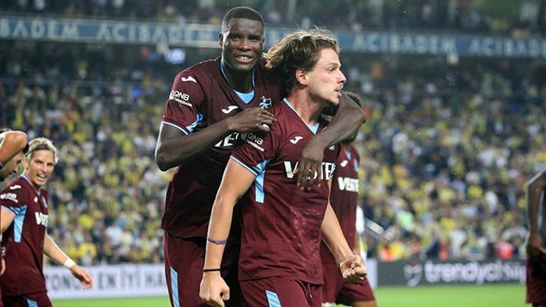 Fenerbahçe maçı sonrası Trabzonspor'un yıldızına övgü dolu sözler: Yüreğini ortaya koydu