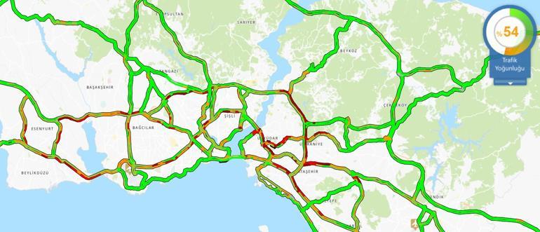 İstanbul trafiğinde son durum! Şiddetli yağışlar başladı
