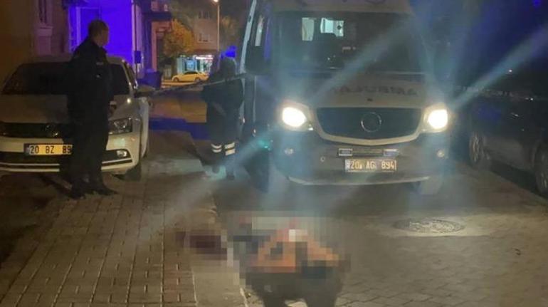 Denizli'de korkunç son! Evinde bıçaklandı, son nefesini sokakta verdi