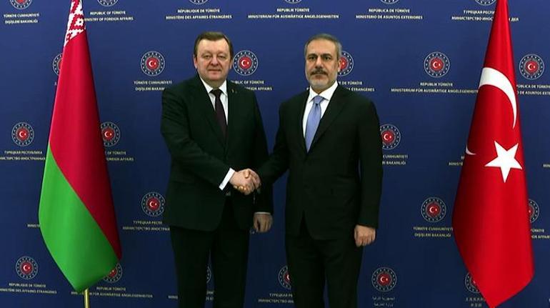 Bakan Fidan, Belarus Dışişleri Bakanı ile görüştü