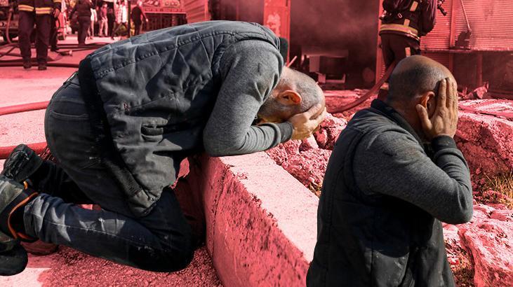 Gözlerinin önünde her şeyini kaybetti, çaresizce izledi