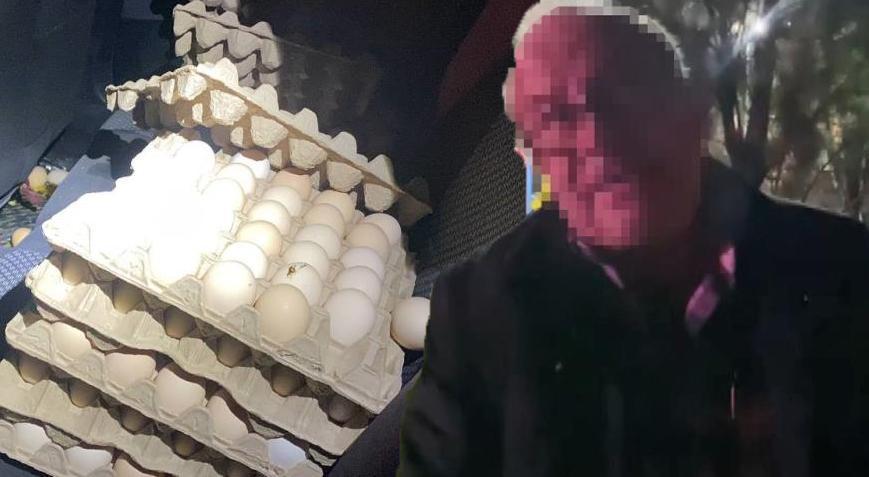 ‘Dur’ ihtarına uymayan sürücüden şoke eden cevap: Arabamda yumurta var