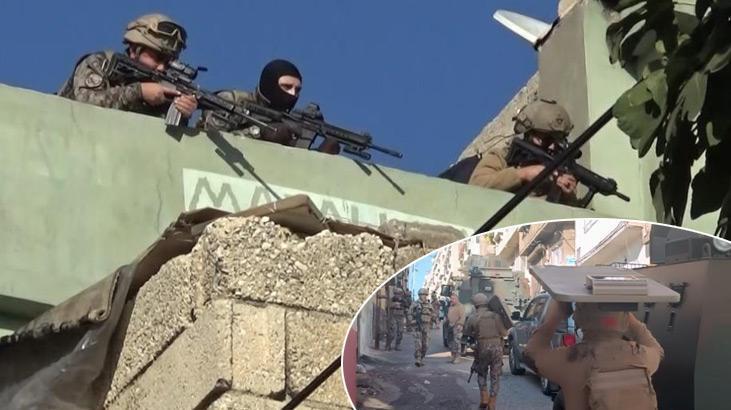 Gaziantep’te sıcak dakikalar! Polise ateş açtı, kadın kılığında yakalandı