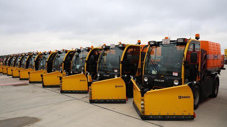 İstanbul Havalimanı kış hazırlıkları tamamlandı