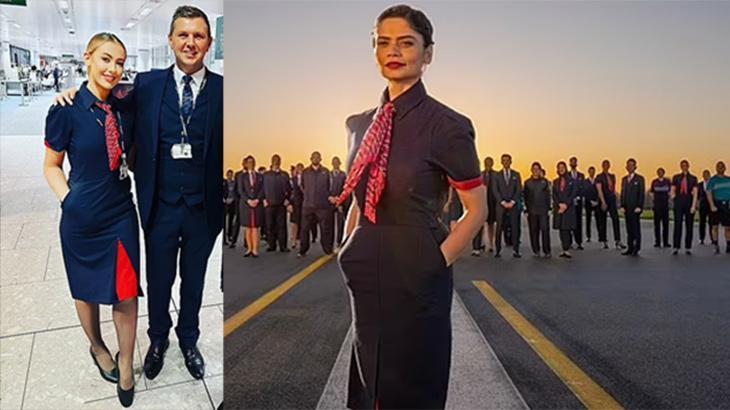 Hosteslere şeffaf bluz skandalı! Dünyaca ünlü havayolu şirketi özür diledi