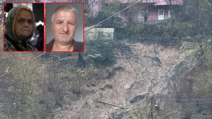 Zonguldak’ta toprak altında kalan anne ile oğlu arama çalışmalarına yeniden başlandı