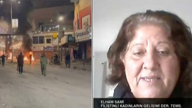 Filistin Kadınların Gelişimi Derneği Temsilcisi CNN TÜRK’e konuştu: 5 kişilik koğuşlarda 11 kişi kalıyor