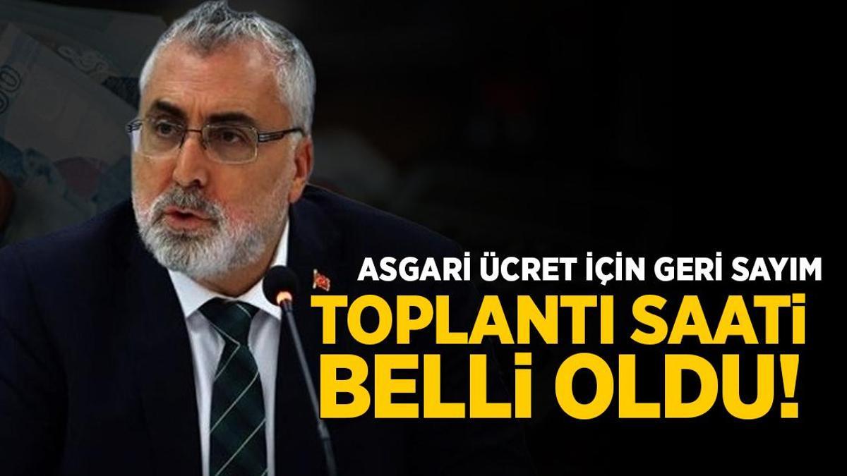 Milyonlar bekliyor! Bakanlık asgari ücret toplantısıyla ilgili açıklama yaptı