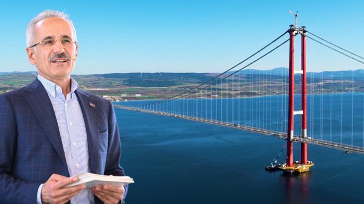 1915 Çanakkale Köprüsü dünyada ‘Yılın Projesi’