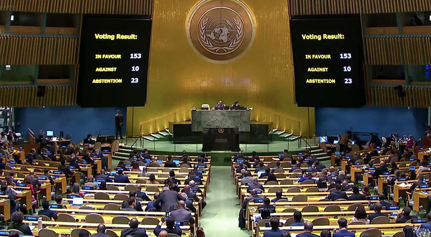BM’den Gazze kararı! 153 oyla kabul edildi