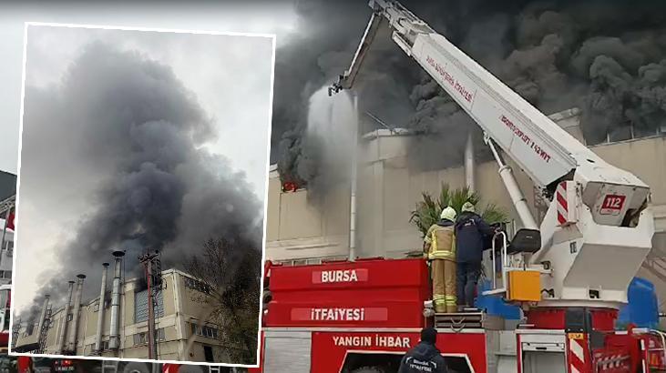 Bursa’da büyük yangın! 30 itfaiye müdahale ediyor