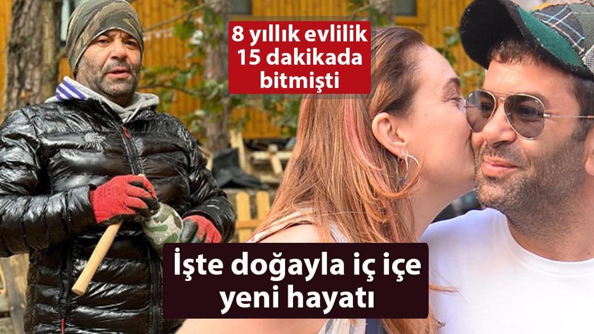 Ceyda Düvenci ile 8 yıllık evliliği 15 dakikada bitmişti! İşte Bülent Şakrak’ın doğayla iç içe yeni hayatı