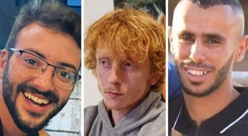 ‘Yanlışlıkla’ öldürülen İsrailli esirlerin ellerinde beyaz bayrak varmış