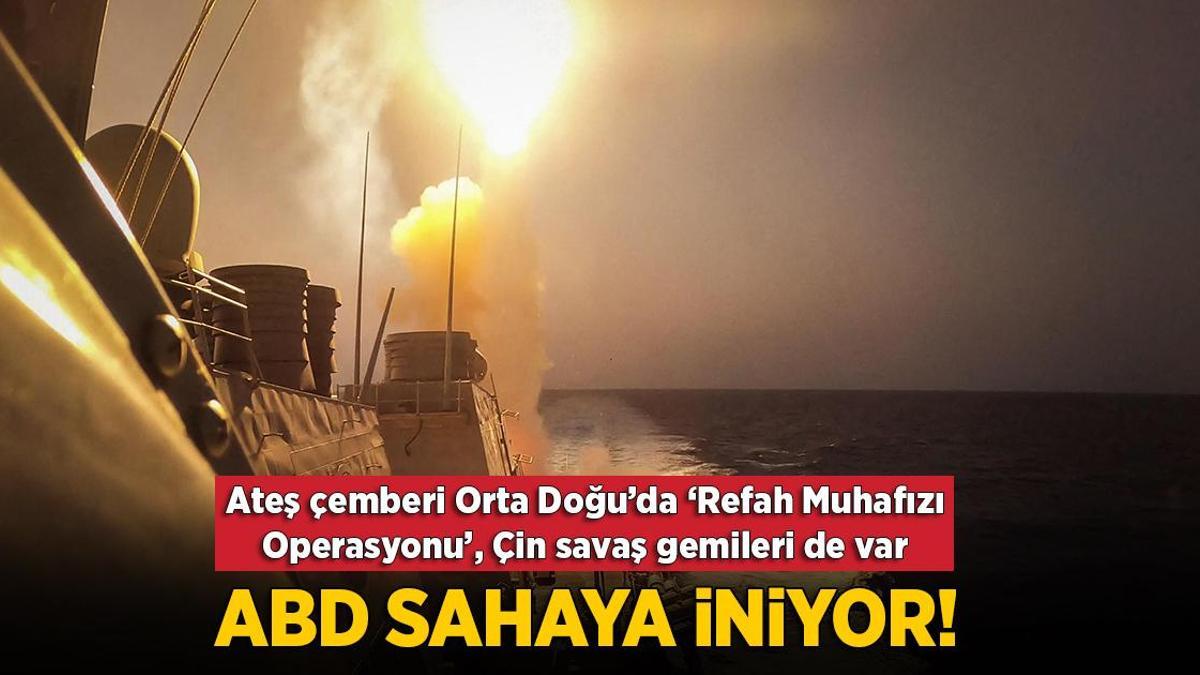 Gazze’deki savaşta son dakika… ABD sahaya iniyor, ‘Refah Muhafızı Operasyonu’ duyuruluyor