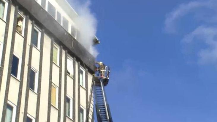 Son dakika: İstanbul’da hastanede yangın! Ekipler sevk edildi