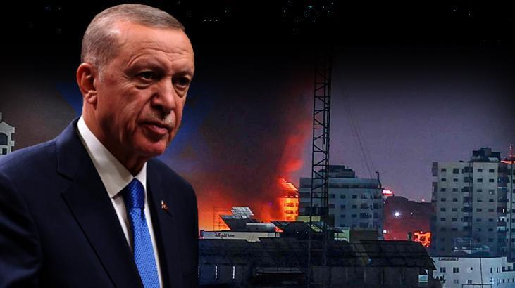 Erdoğan’dan İsrail’e Gazze tepkisi: Hesap vermeleri için tüm mekanizmaları kullanacağız!