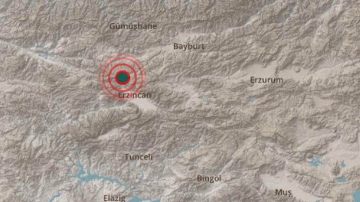 Gümüşhane’de 4.1 büyüklüğünde deprem