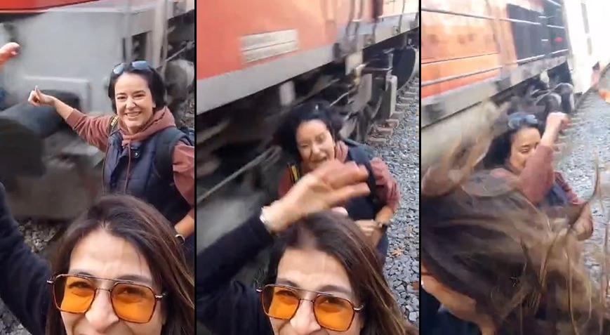 Adım adım dehşet! Hemzemin geçitteki selfie faciayla bitiyordu