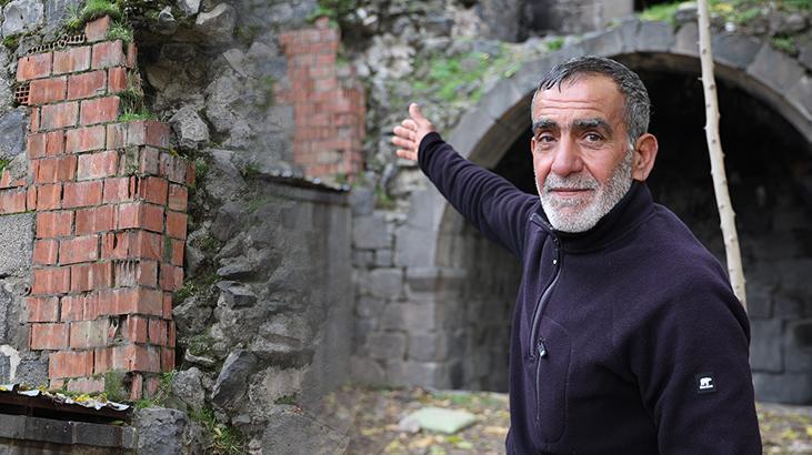 5 bin yıllık surlara tuğla yaması!