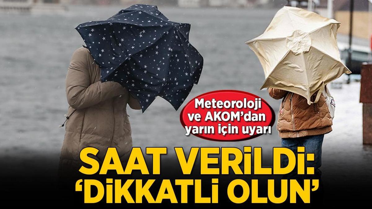 Son dakika… Bir yanda kar bir yanda fırtına! Meteoroloji ve AKOM’dan yeni uyarı geldi