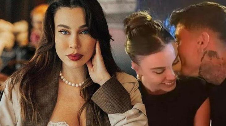 Esin Çepni kaleci sevgilisi Zafer Görgen ile önce paylaştı, sonra sildi!