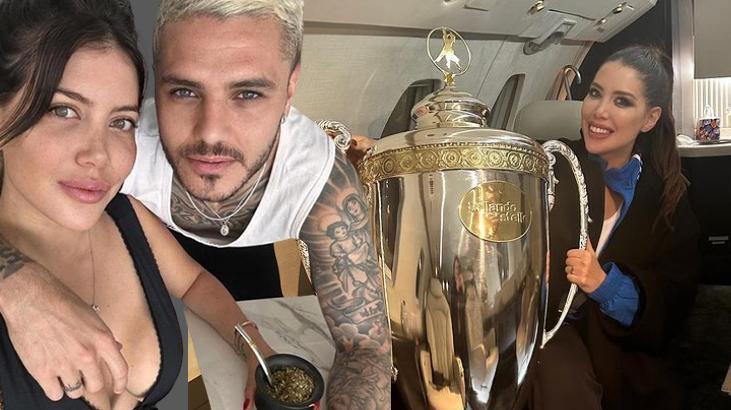 Icardi’nin eşi Wanda Nara İtalya’dan şampiyon olarak döndü!