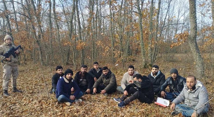 Edirne’de 1 haftada 262 kaçak göçmen, 12 organizatör yakalandı