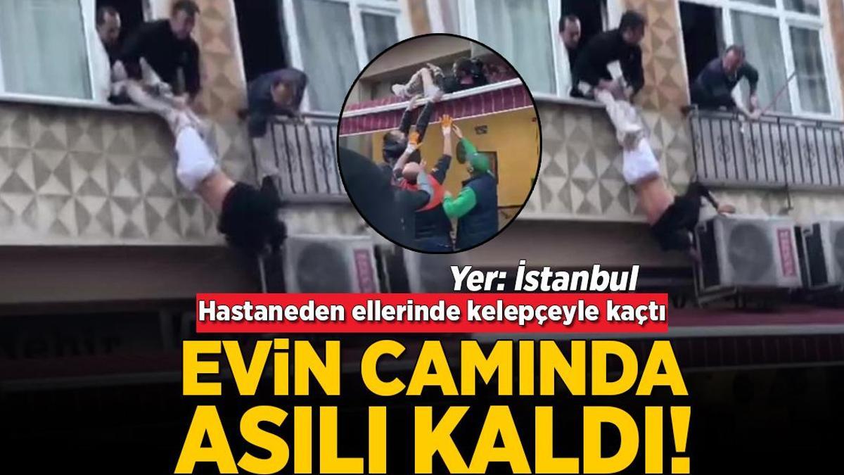 Hastaneden ellerinde kelepçeyle kaçmıştı! Adli kontrol şartıyla serbest kaldı