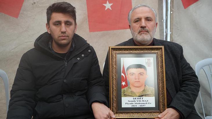 Şehit babası: Çocuğumun kanı yerde kalmadı