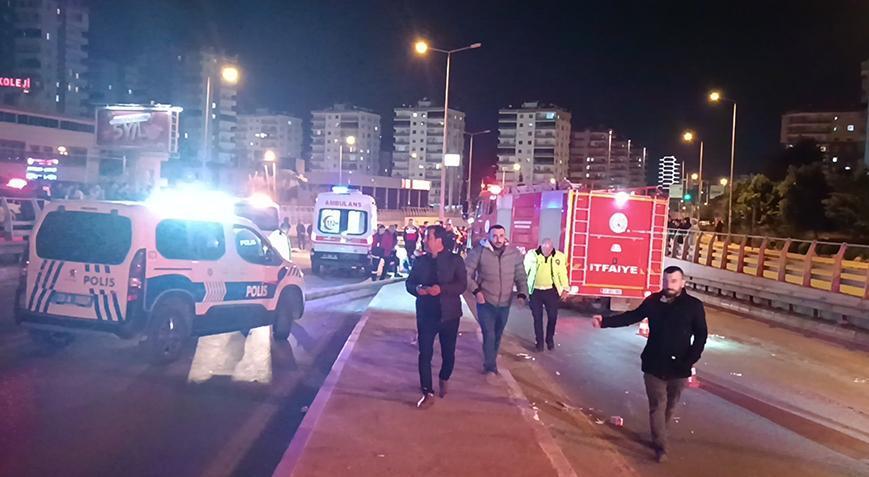 Mersin’de zincirleme felaket! 2 kişi hayatını kaybetti, 6 yaralı var